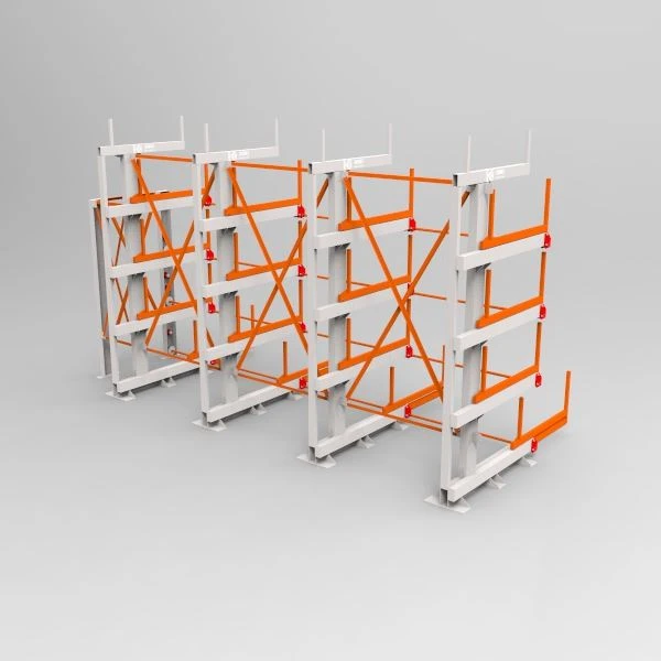 Single Sided Roll Out Cantilever Rack